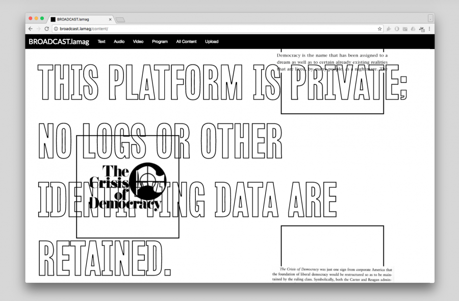 Thumbnail for Broadcast.lamag